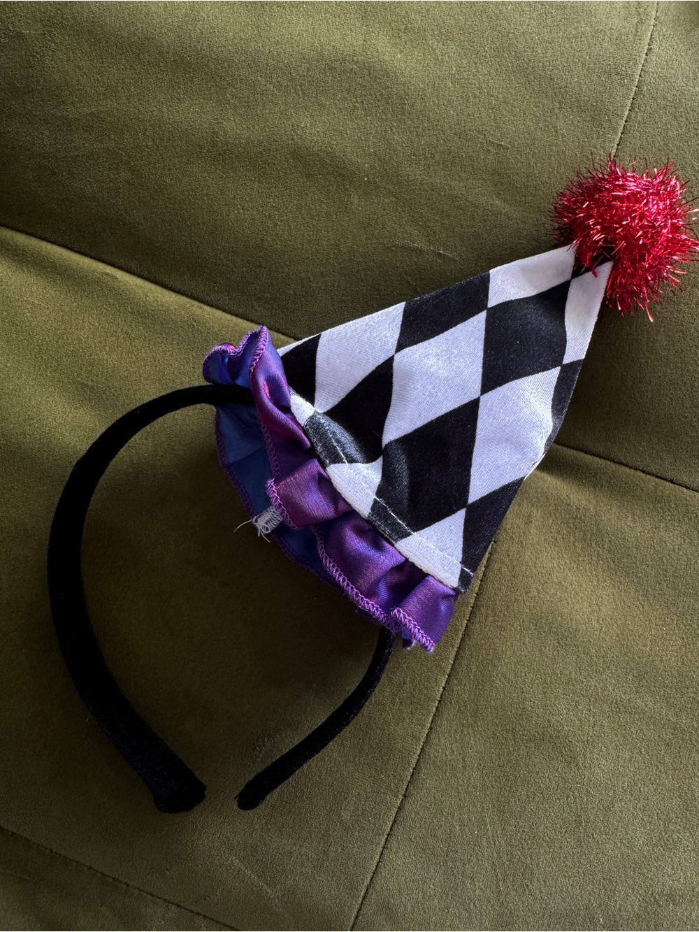 Spirit Halloween Women’s Clown Costume Bodysuit Skirt Headband S - Picture 9 of 10